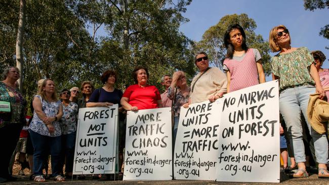 Community groups have supported plans for a letter of demands to Mirvac. Pic: AAP Image/ Ryan Osland