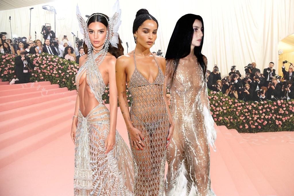 We tried the 'naked' illusion dress celebrities love