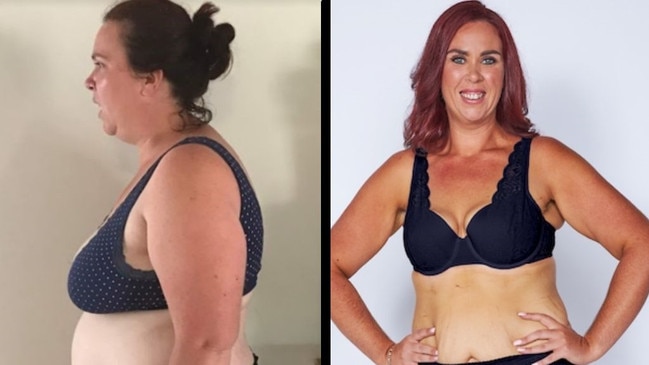 Chelsea Dixon lost 60kg through the Healthy Mummy challenge.