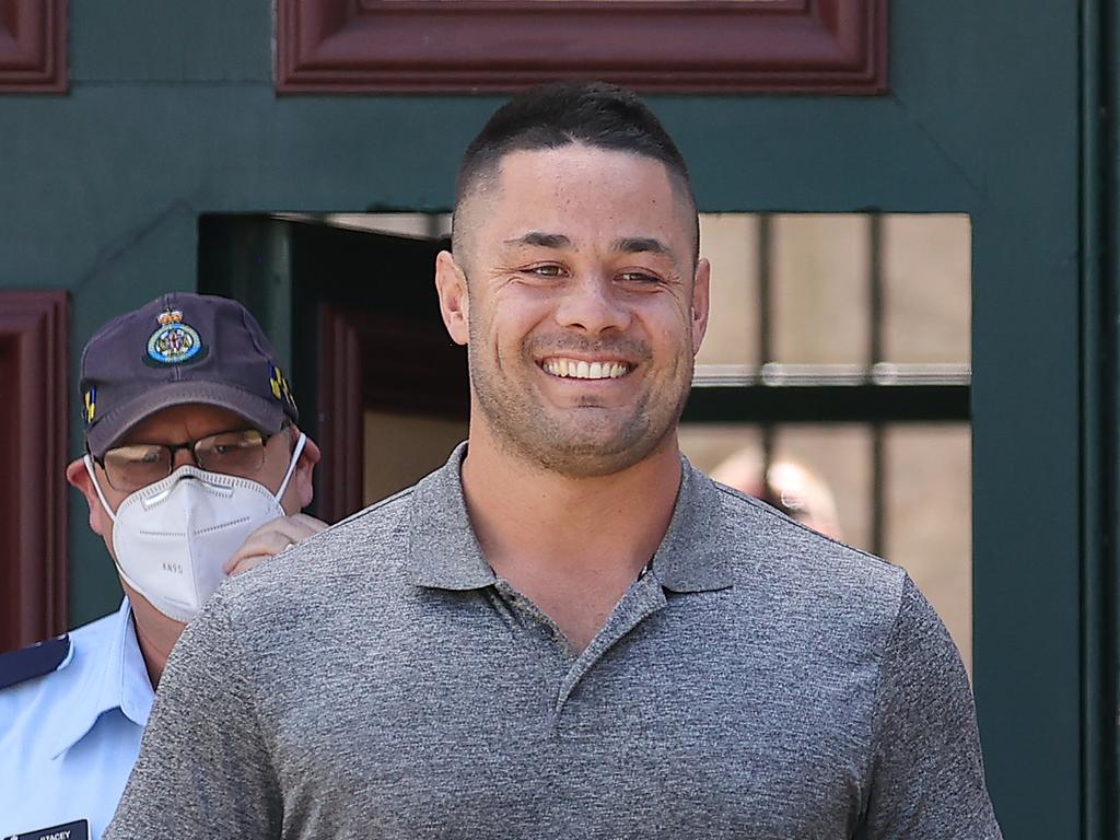 Former NRL star Jarryd Hayne was released from jail in February. Picture: NCA NewsWire/Gary Ramage.