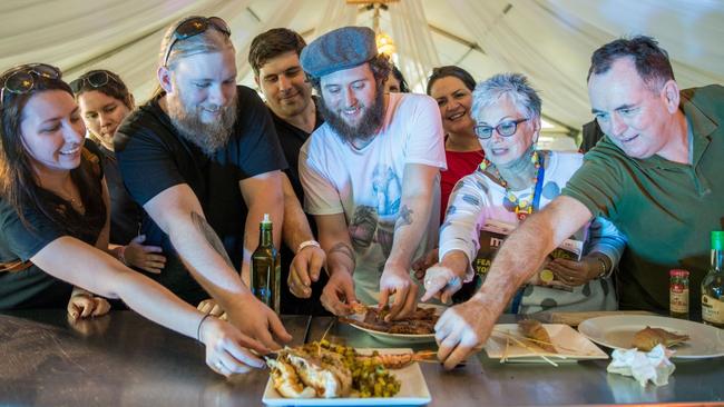 Grab some mates and head along to this year’s Moreton Bay Food and Wine Festival. Picture: Dominika Lis