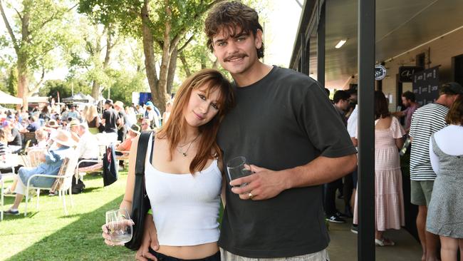 Tinamba Food and Wine Festival — Ella Isacsson and Will Crittenden. Picture: David Smith