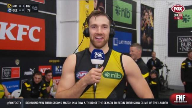 Balta Wins Fox Footy Panel Over With Hilarious Post Game Interview The Courier Mail