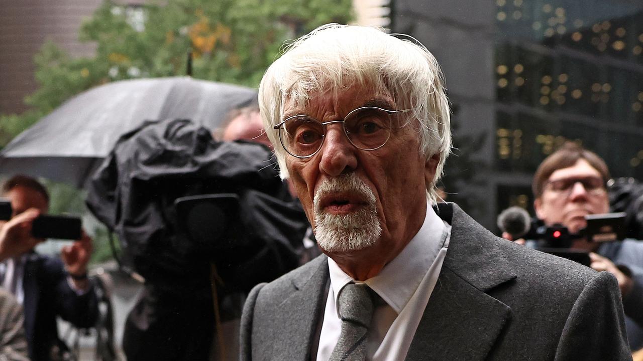 Ecclestone is 92. Photo by HENRY NICHOLLS / AFP