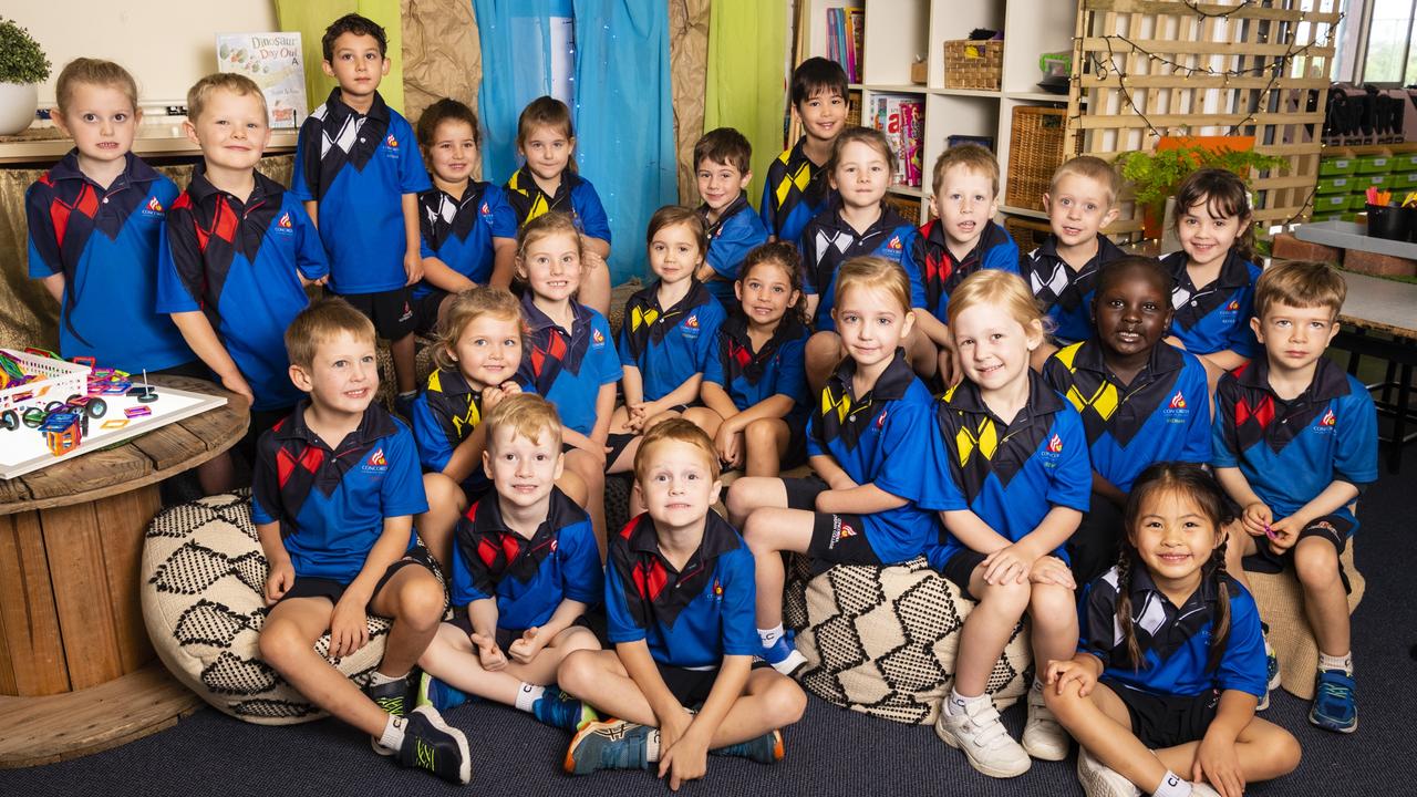 My First Year 2022: Concordia Lutheran College Warwick Street Campus Prep students, Monday, February 28, 2022. Picture: Kevin Farmer