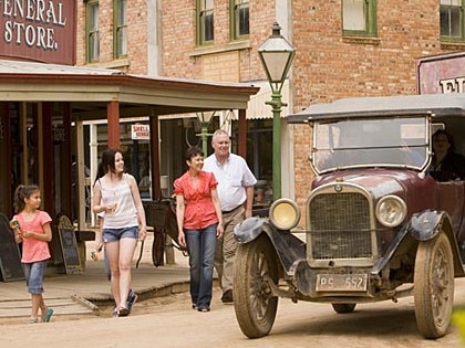 ESCAPE: MURRAY RIVER  ..  Susie O'Brien story  ..   Pioneer Settlement, Swan Hill.  Picture: Supplied