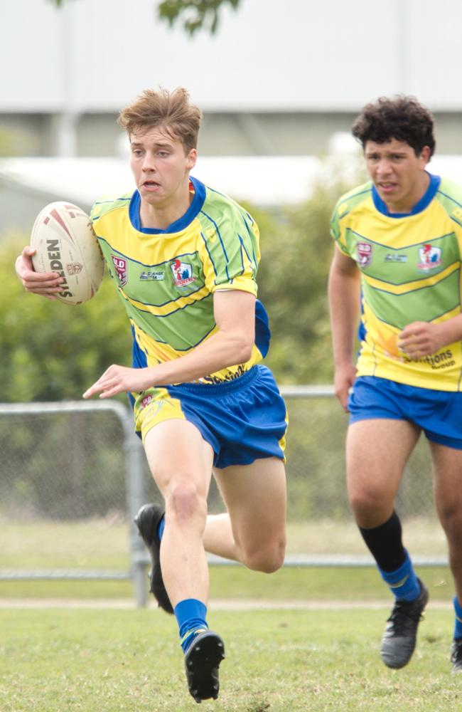 Declan Love in the Wanderers and Brothers clash in the RLMD U17s semi final, August 21, 2021. Picture: Marty Strecker