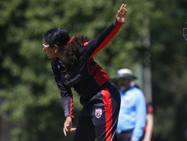 Varada Vinay toiled hard with bat and ball for Norths. Picture Warren Gannon Photography