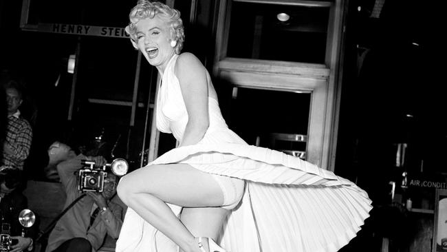 Marilyn Monroe in the Seven Year Itch, 1955. Picture: Alamy