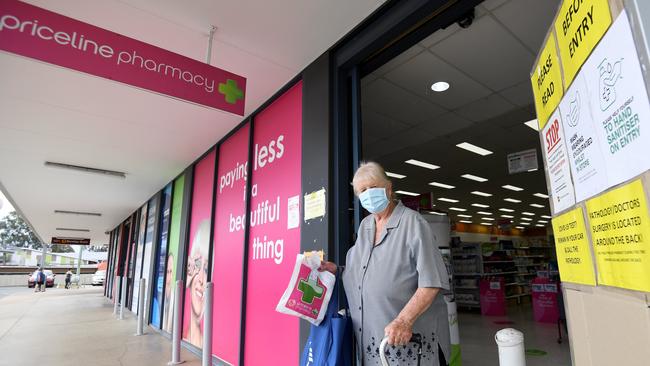 Wesfarmers CEO Rob Scott ruled out pursuing a US-style pharmacy mode where prescription medicines are sold at big boss retailers, such as Walmart. Picture: Dan Peled