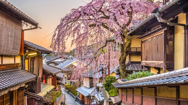 The historic Higashiyama district in Kyoto. Picture: iStock