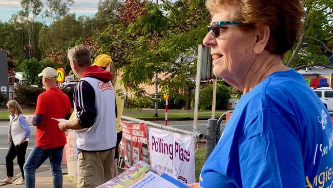 Voting in the 2019 federal election is underway on the Gold Coast. Picture: Paul Weston.