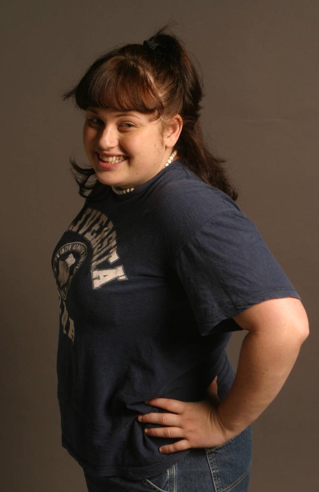 Rebel Wilson as she was back in 2004.