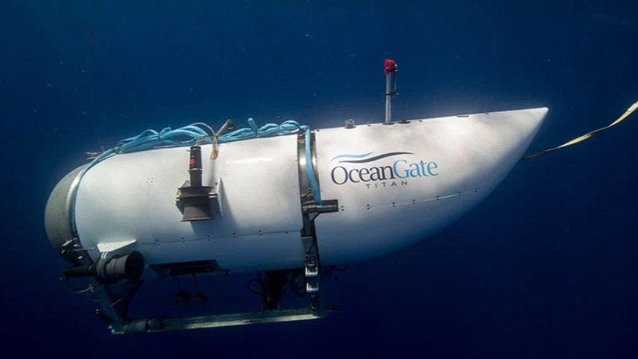OceanGate Expeditions offers submarine visits of the Titanic wreck. Picture: OceanGate