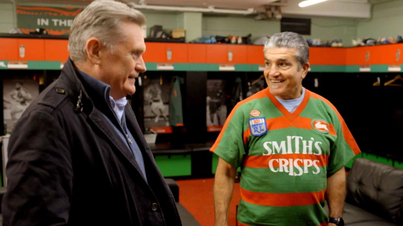 Souths great Mario Fenech is also battling dementia. Picture: 7NEWS Spotlight