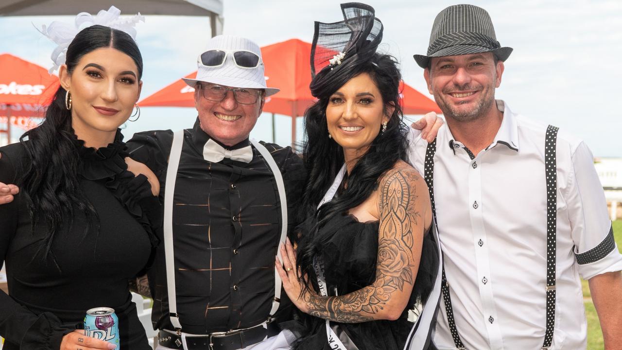 Abbie Murphy, Peter murphy, Dee Murphy and Adam Murphy at NQ Classic Derby Day Mackay Turf Club Saturday 30 September 2023 Picture: Michaela Harlow