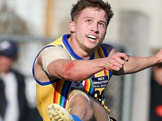 VFL . Sandringham vs Frankston at Trevor Barker Oval.  Jack Billings    . Pic: Michael Klein