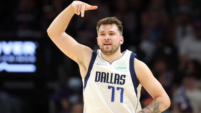 Luka Doncic of the Dallas Mavericks. Picture: Christian Petersen/Getty Images