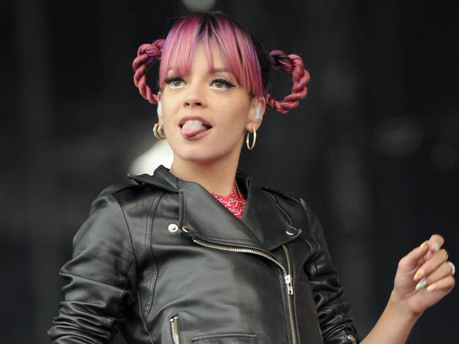 A decade on top ... Lily Allen performing on stage at the V festival in 2014. Picture: Mcpix/GC Images