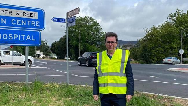 Wagga state Independent MP Joe McGirr says the community has waited decades for an upgrade to the notorious intersection. Picture: Facebook