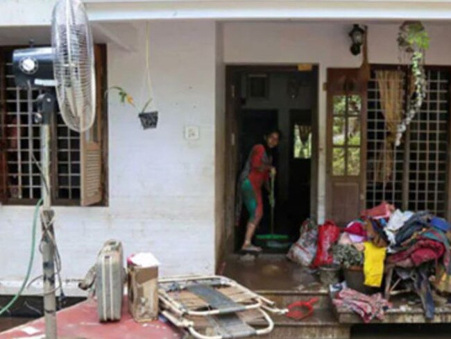 A cropped version of this image was provided as evidence of damages to property during the 2021 NSW Floods. This image was first published in a news story about floods in India in 2018. Picture: Supplied