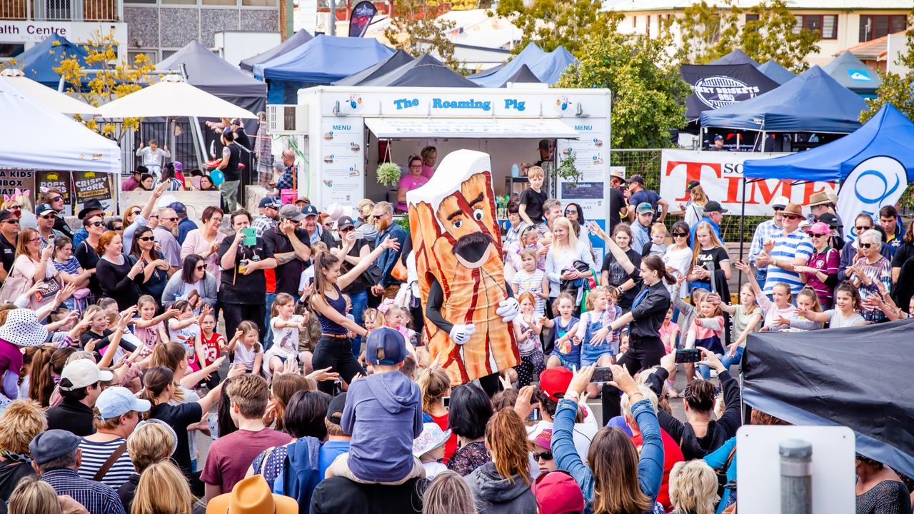 Kingaroy BaconFest on Glendon St, Kingaroy. Picture: Supplied