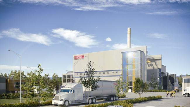 $400 million waste energy plant renders for the landfill site in the old swanbank power precinct