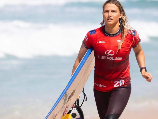 “Being a part of the ocean, being a part of something bigger than yourself. Surfing gives back so much to me.” Picture: Brian Bielmann/AFP