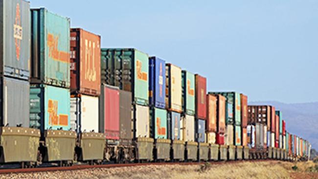 Inland Rail would create thousands of jobs and take freight off busy roads. Picture: Austrac,