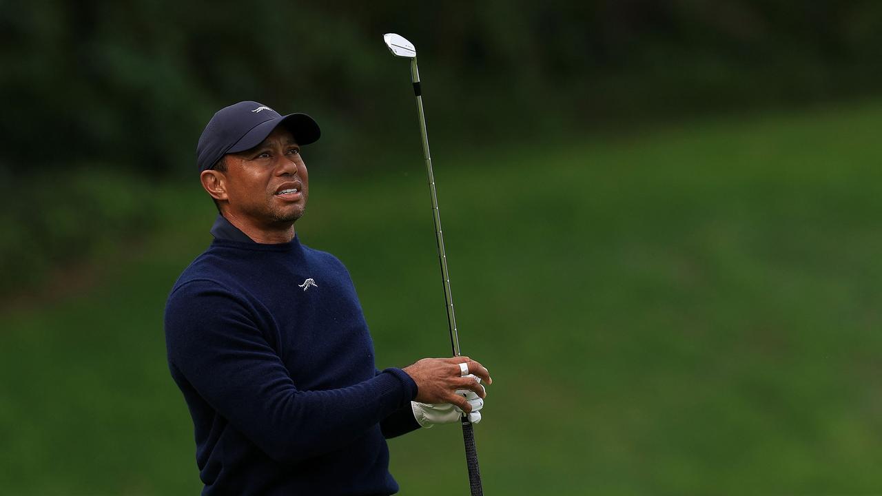 Tiger Woods was forced to withdraw in the second round. (Photo by Sean M. Haffey / GETTY IMAGES NORTH AMERICA / Getty Images via AFP)