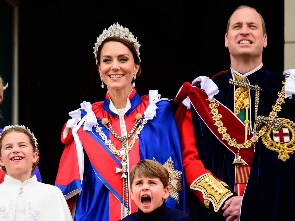 The Waleses at King Charles’ coronation. Picture: Leon Neal/Getty Images