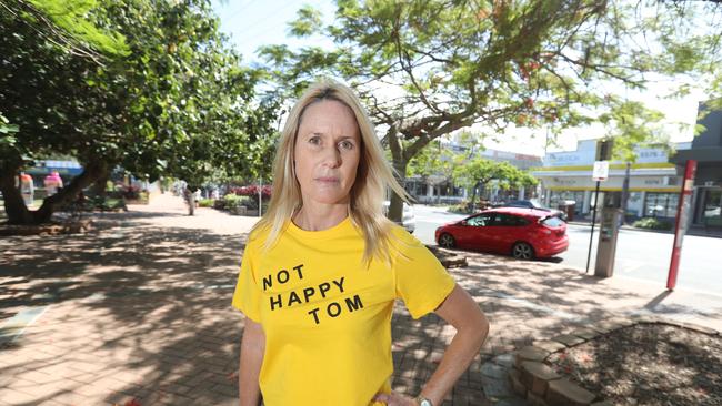 Anti-tram protest leader Karen Rowles — a strong supporter of Burleigh MP Michael Hart. Picture: Richard Gosling