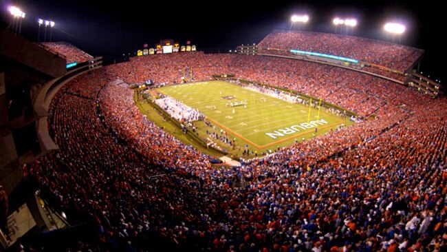 Jordan-Hare Stadium in Alabama.