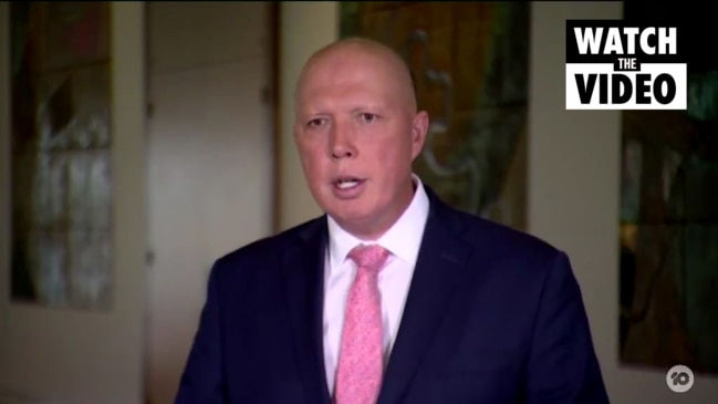 Peter Dutton's Higgins remark: 'He said, she said' (10 News First)