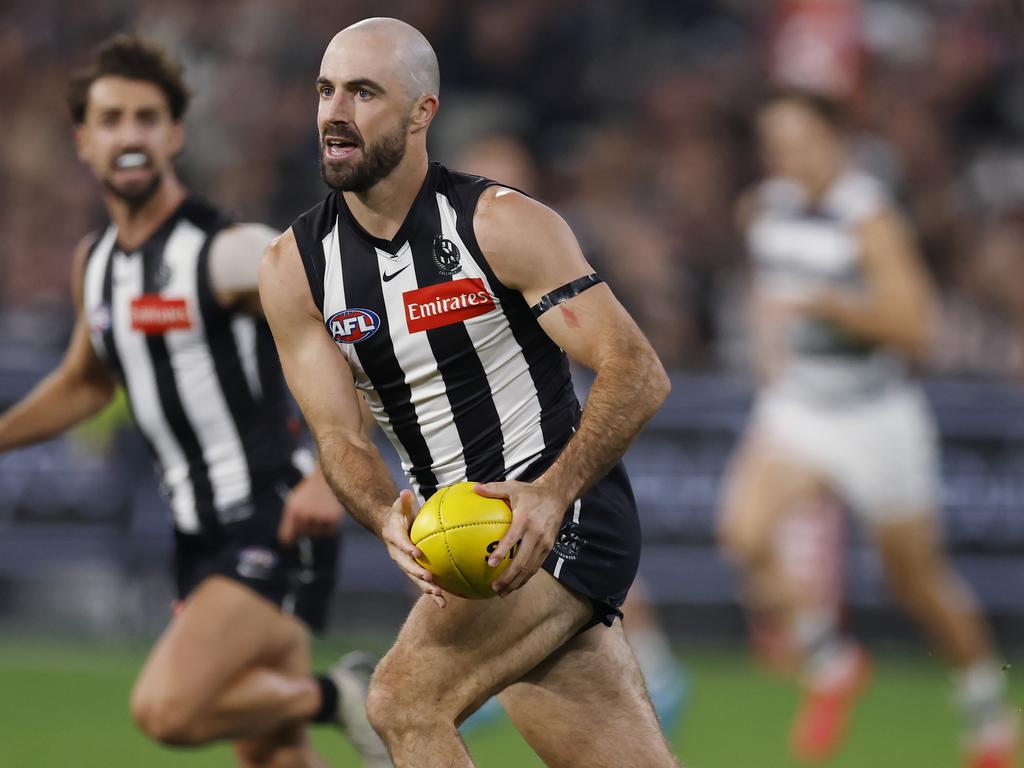 Steele Sidebottom played his lowest minutes of the year so far. Picture: Michael Klein