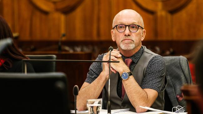 Independent MLC, Michael Gaffney during the Voluntary Assisted Dying Bill debate in the Legislative council. Picture: Zak Simmonds