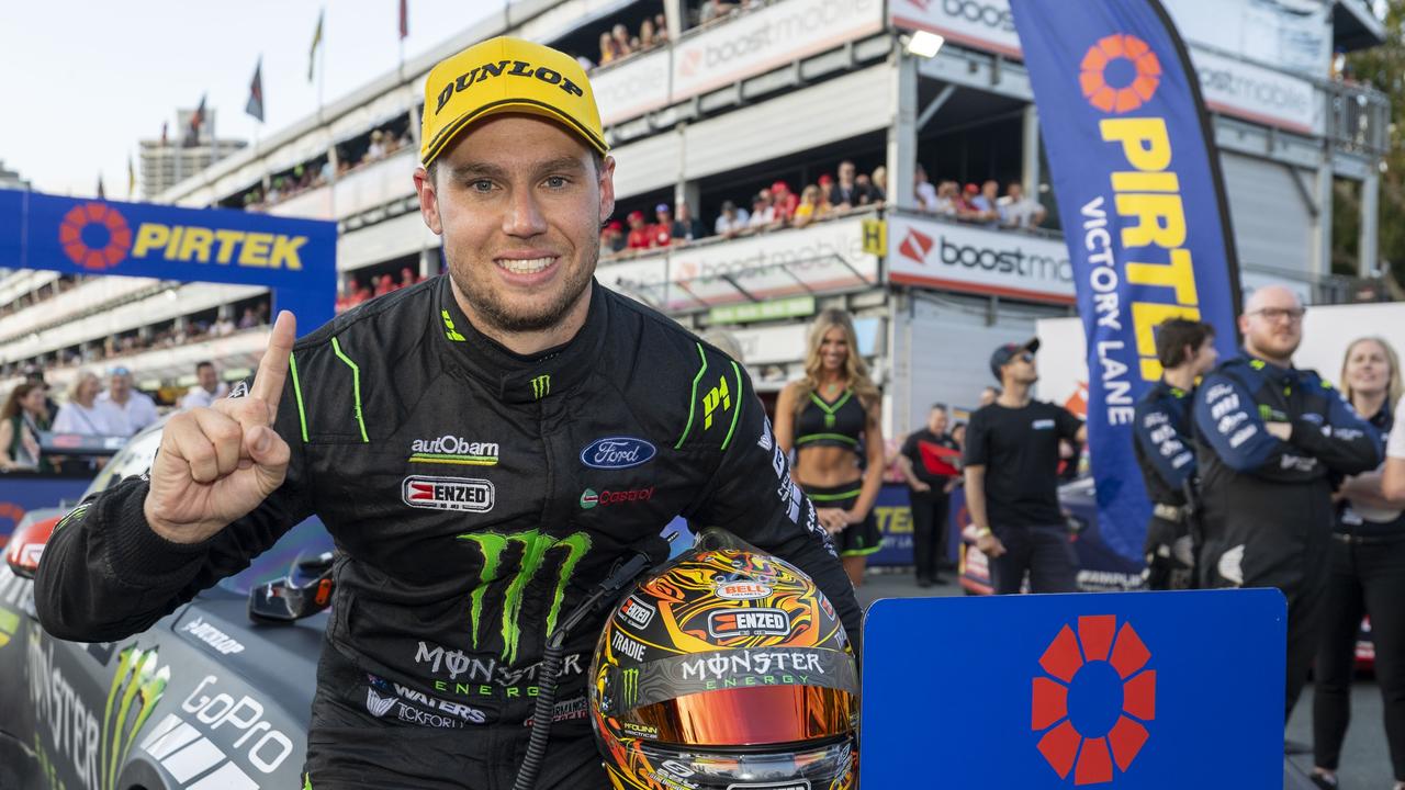 Cam Waters wins race 1 of the 2024 Boost Mobile GC 500, Event 11 of the Repco Supercars Championship, Surfers Paradise, Gold Coast, Queensland, Australia. 26 Oct, 2024.