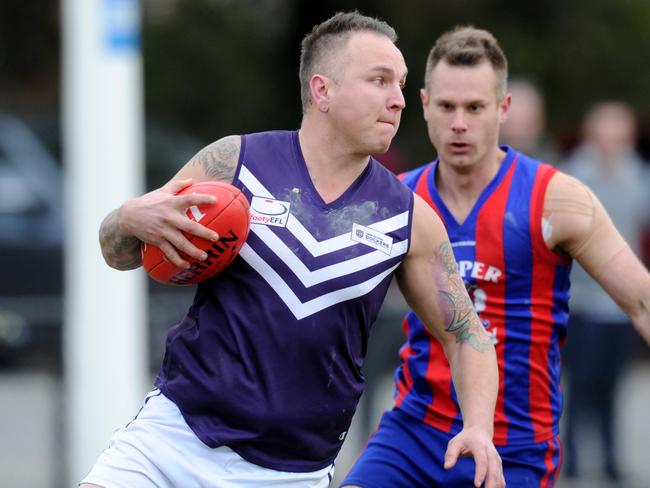 Kire Talevski believes he may have first developed cancer in 2016 during his year at Templestowe. Picture: Andrew Henshaw