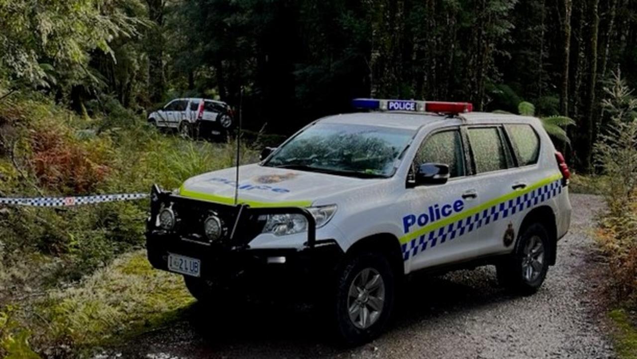 Challenging weather conditions have made the search more difficult. Picture: Tasmania Police