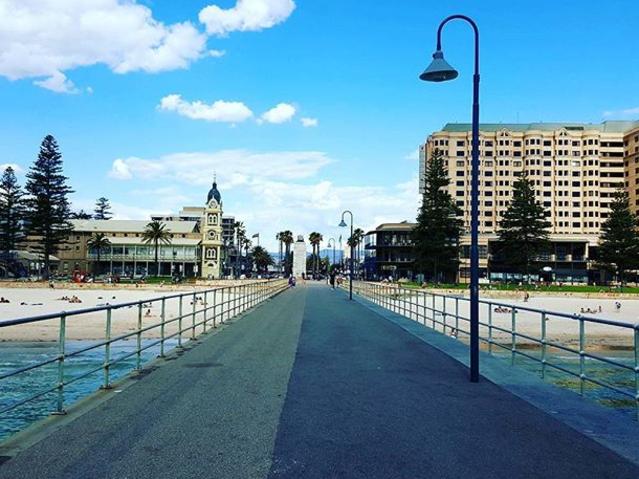 SnapAdelaide 2017. Can't go a week without visiting the beach #snapadelaide #adelaide #glenelg #beach. Picture: James Roque @jimroque88/Instagram.