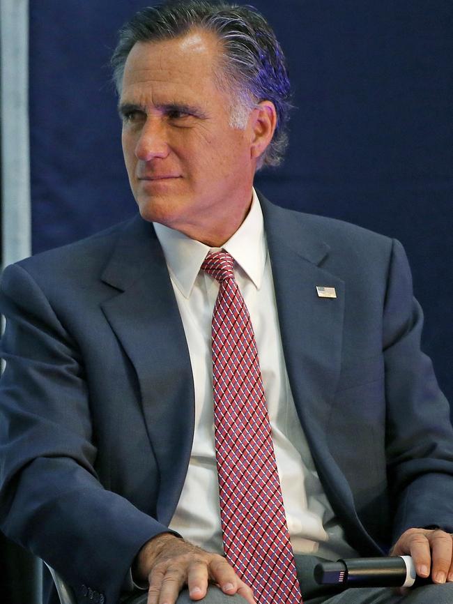 Mr Trumped endorsed Mitt Romney in 2012, but reportedly considered his own run for that election. Picture: AP