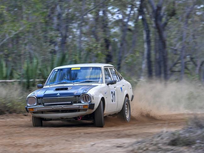 Mark Boyd at the Central Coast Car Club dirt twilight Khanacross at Benarabay Motorsports Complex on 1 June 2019.