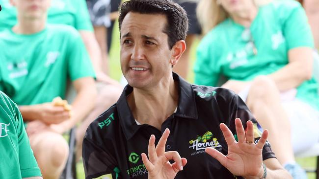 Brisbane, 15 December 2024. Queensland Premier David Crisafulli and Peter Dutton joined Brett and Belinda Beasley on JackÃs Walk in Oxenford. Picture: Supplied