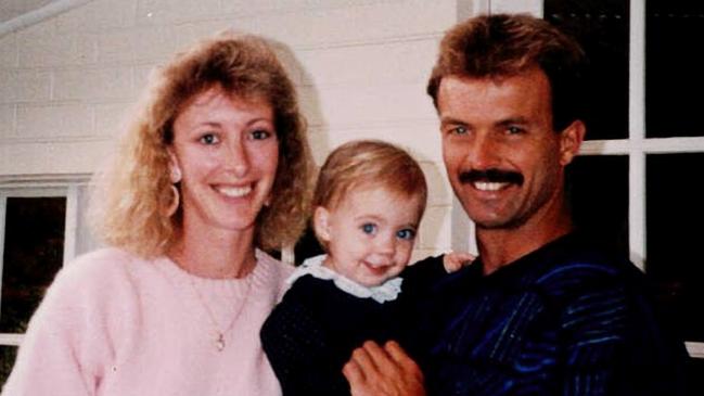 Bronwyn Winfield, Jon Winfield and their daughter Lauren.