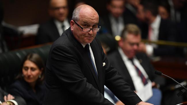 Baulkham Hills state Liberal MP David Elliott hit back at the suggestion. Picture: AAP Image/Joel Carrett