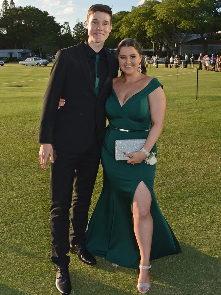 Kurtis Johnson and Jemma Reay at Varsity College School Formal at RACV Royal Pines Resort, Benowa. Picture: Regina King.