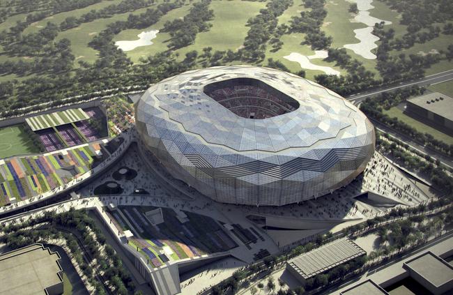 An artist’s impression of what the Myilly Point stadium could look like. It would be leased to a Chinese company or a 99-year lease after the Games.