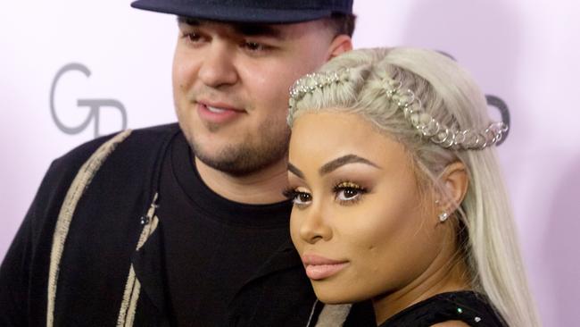 Rob Kardashian and Blac Chyna in 2016.