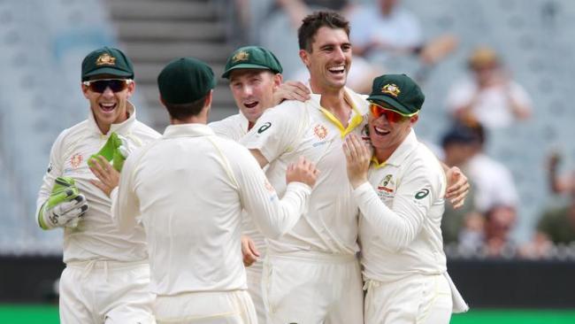 Pat Cummins has dragged Australia back into the contest after dismissing Cheteswhar Pujara and Virat Kolhi for ducks. Picture: Michael Klein