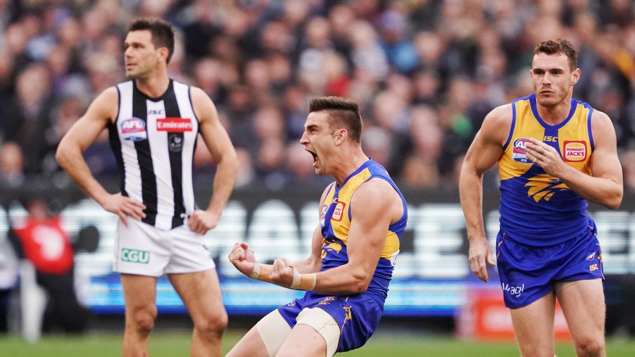 Will the loser of Geelong and Collingwood go out in straight sets? Photo: Michael Dodge/AFL Media/Getty Images.